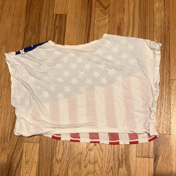 American Flag Crop Top - Picture 5 of 7